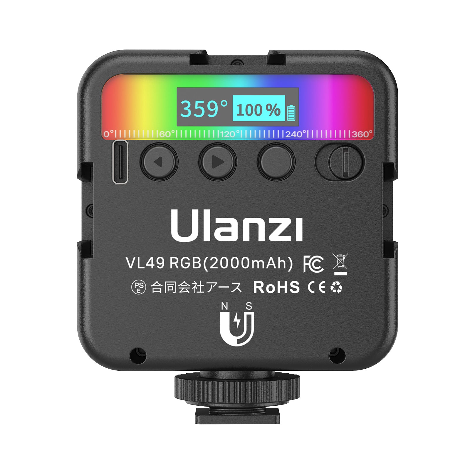 LUZ LED ULANZI MINI RGB 2287C