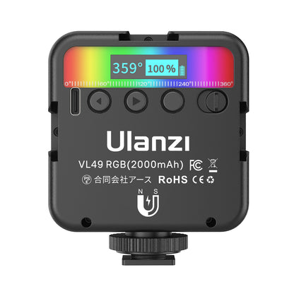 LUZ LED ULANZI MINI RGB 2287C