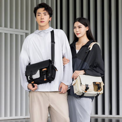BOLSO ULANZI TIPO MESSENGER BLACK B118