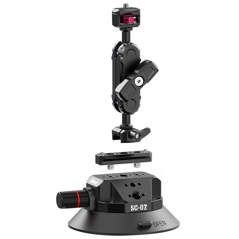 SOPORTE ULANZI CON VENTOSA P/ GoPRO3090
