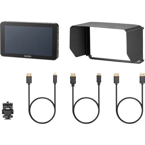 MONITOR GODOX 4K HDMI ULTRA BRIGHT 5.5"  GM6S