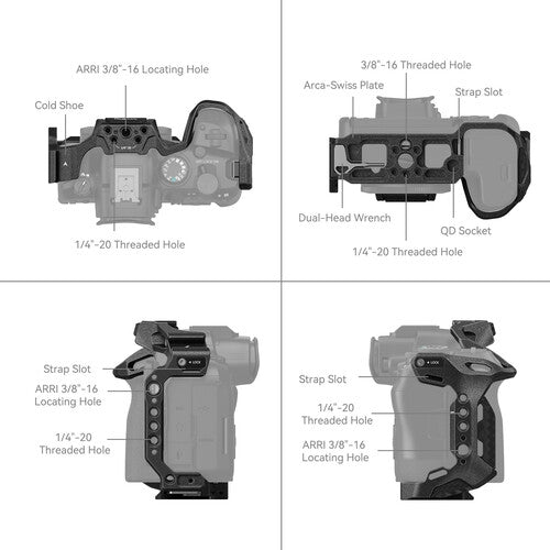 SMALLRIG R6 MARK II CAMERA FOR CANON 4161