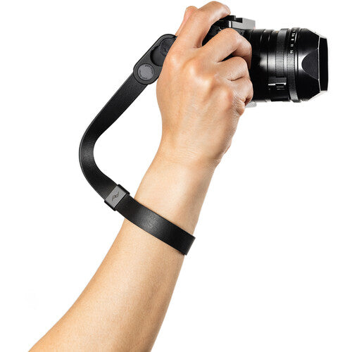 CUFF LEATHER WRIST- BLACK