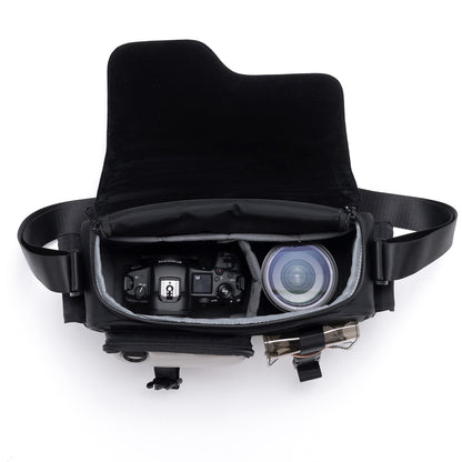 BOLSO ULANZI TIPO MESSENGER BLACK B118