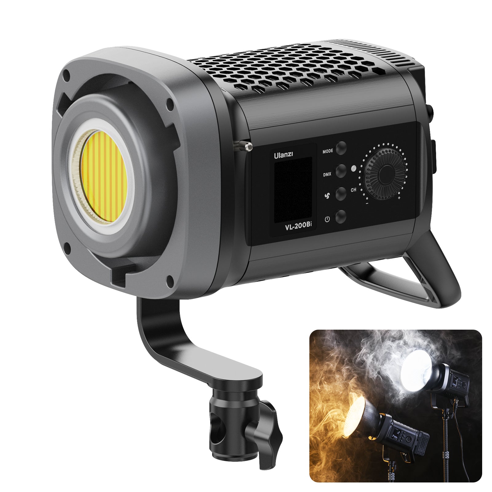 LUZ LED ULANZI P/VIDEO 200W BICOLOR L079CNA1