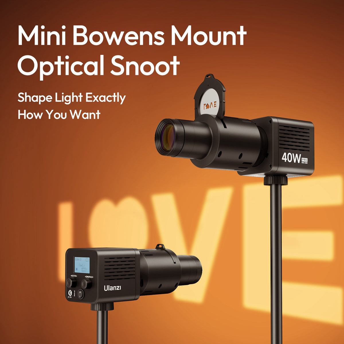 SNOOT OPTICO ULANZI CON MONTURA BOWENS  L077