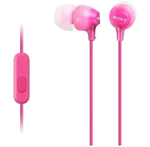 AUDIFONO SONY MDR-EX15 ROSADO PASTILLA