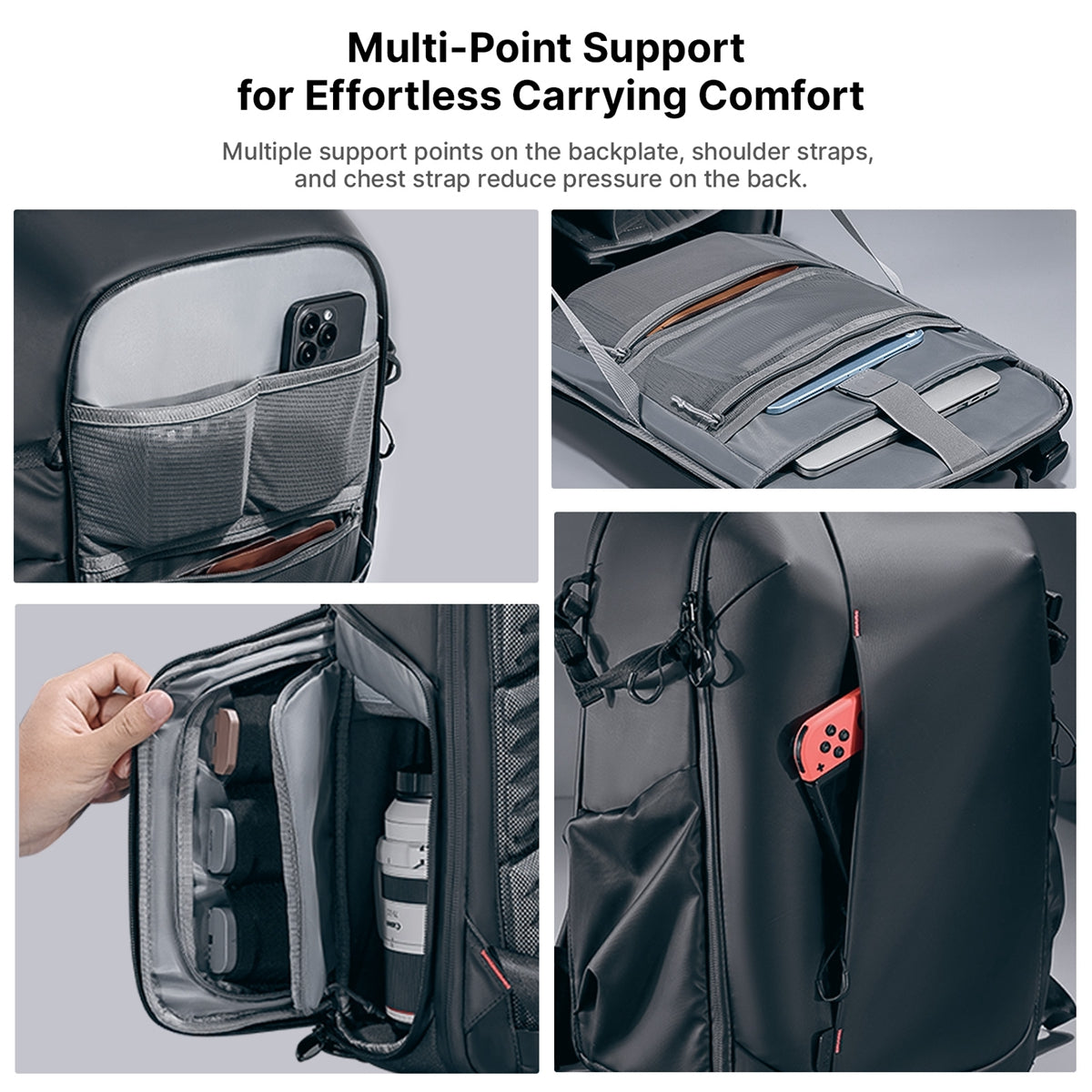 MOCHILA ULANZI P/CAMARA B011GBB1