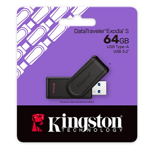 LLAVE MAYA KINGSTON DATA/TRA/ EXODIA 64GB USB 3.2