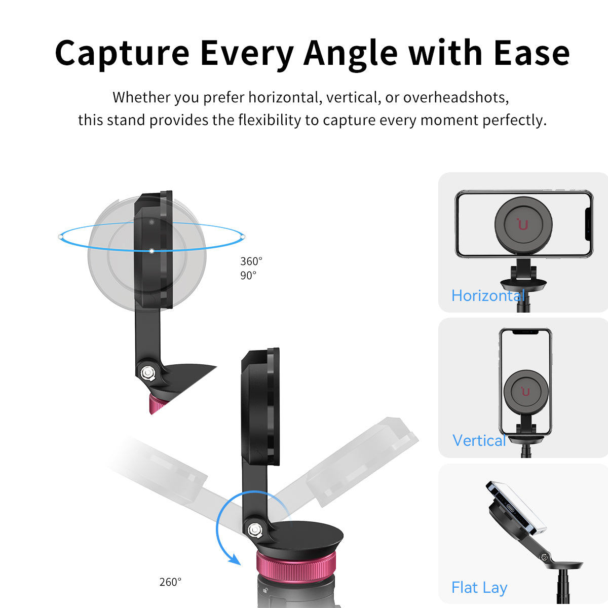 TRIPODE MAGNETICO ULANZI EXTENDIBLE P/ PHONE T001