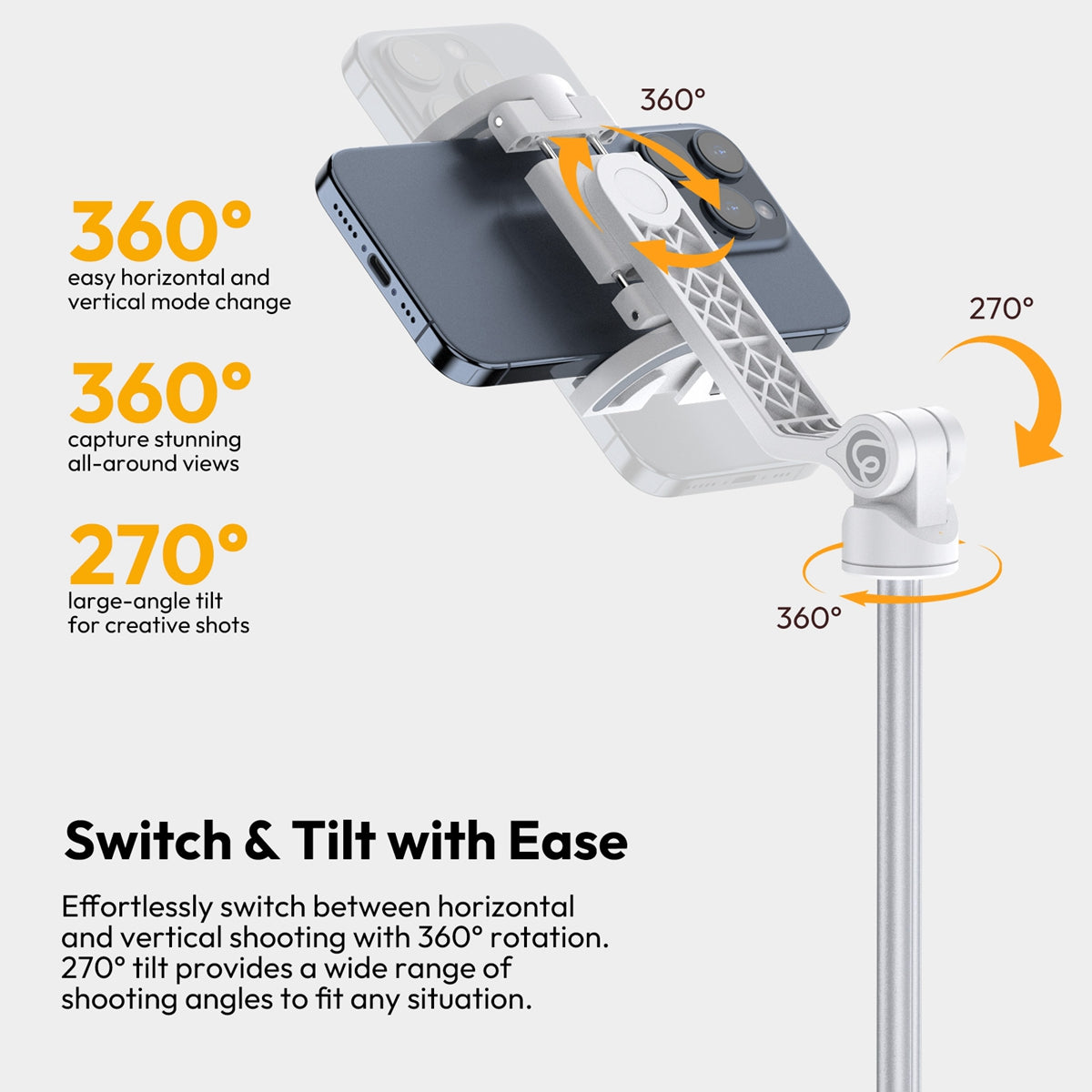 TRIPODE ULANZI MAGNETICO EXTENDIBLE P/ IPHONE T111