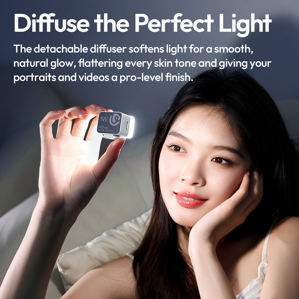 LUZ LED ULANZI MINI CUBO L196