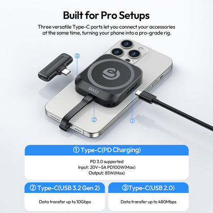 CARCASA MAGNETICA ULANZI SSD M2. MA55 M097