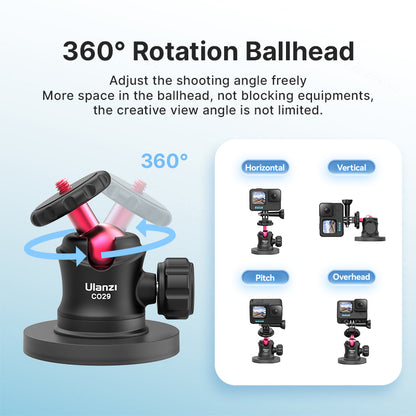 CABEZA MAGNETICA ULANZI P/ CAMARA C062GBB1