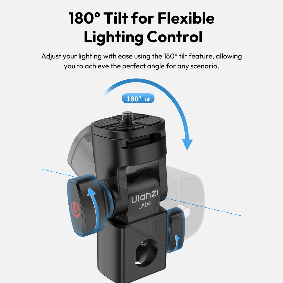 ADAPTADOR ULANZI P/SOPORTE DE ILUMINACION L121