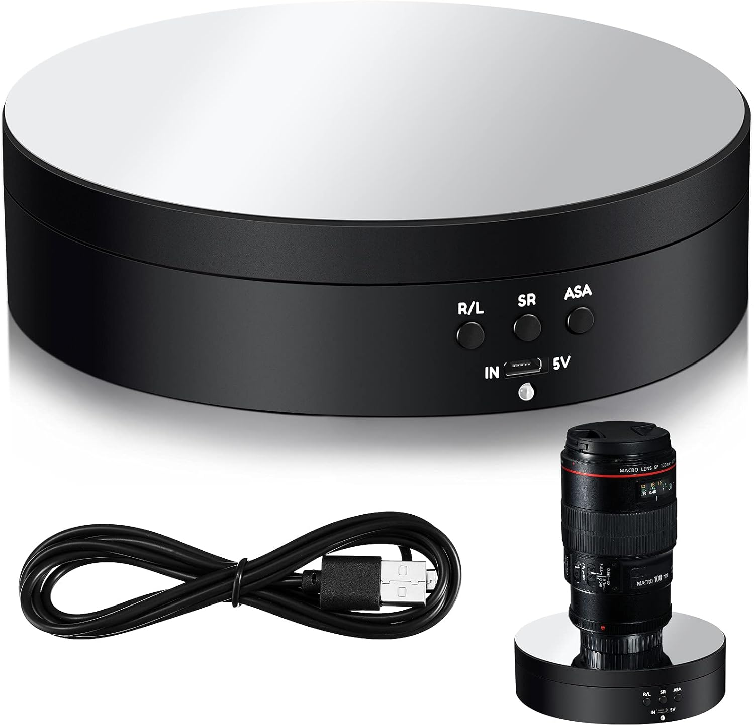 BASE GIRATORIA HICARER USB  PEQUEÑA