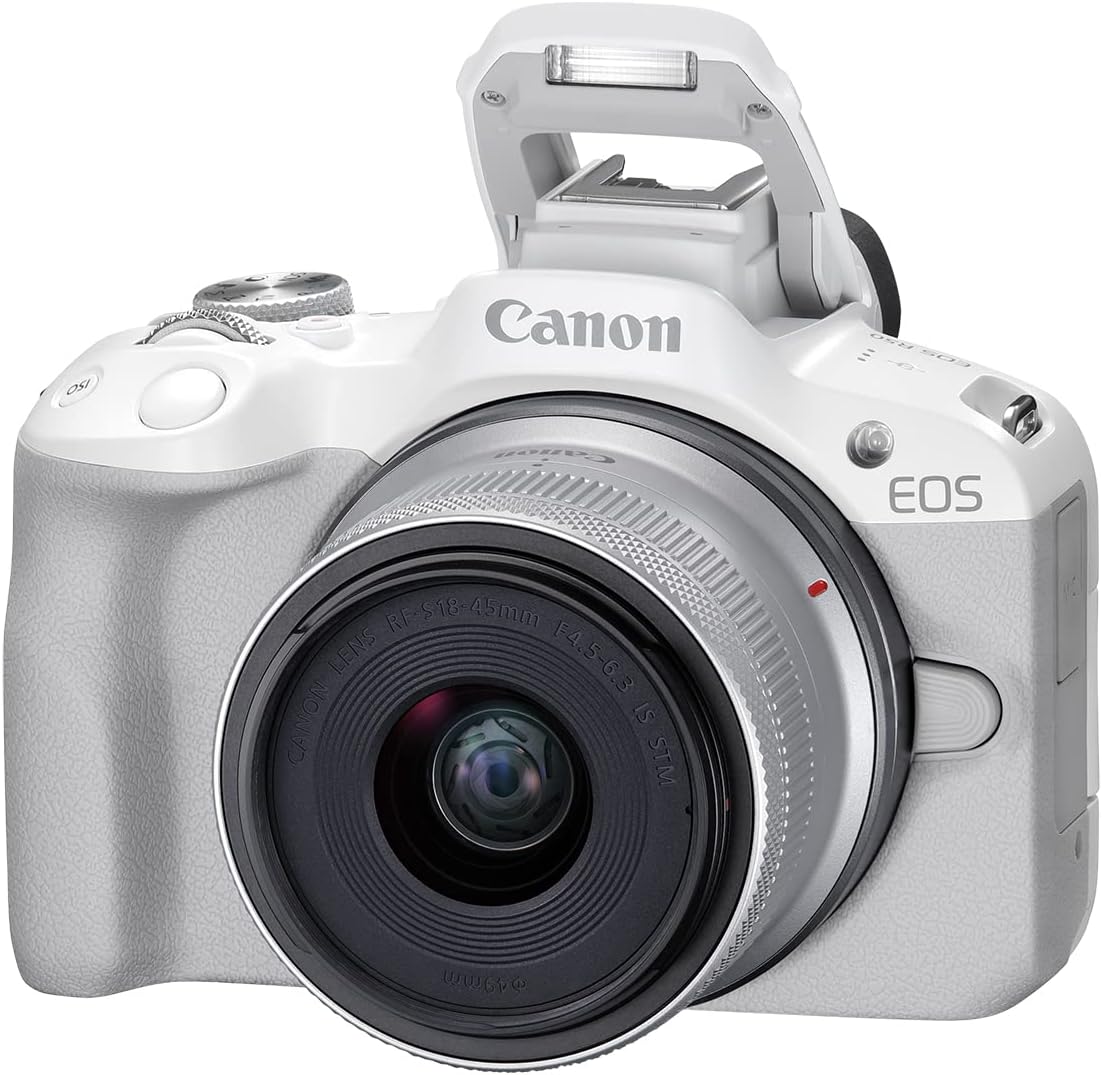 CAMARA EOS R50 (WHUS) 18-45MM ISSTM ( BLANCA) – Imax