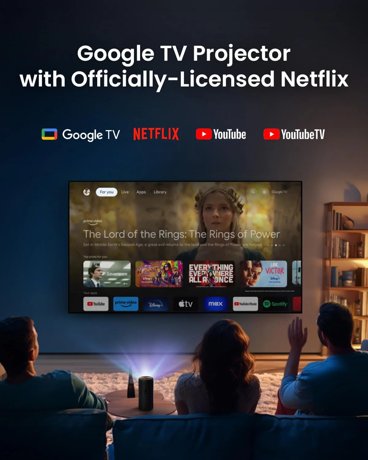 PROYECTOR PORTATIL INTELIGENTE NEBULA CAP3MINI HD 1080P