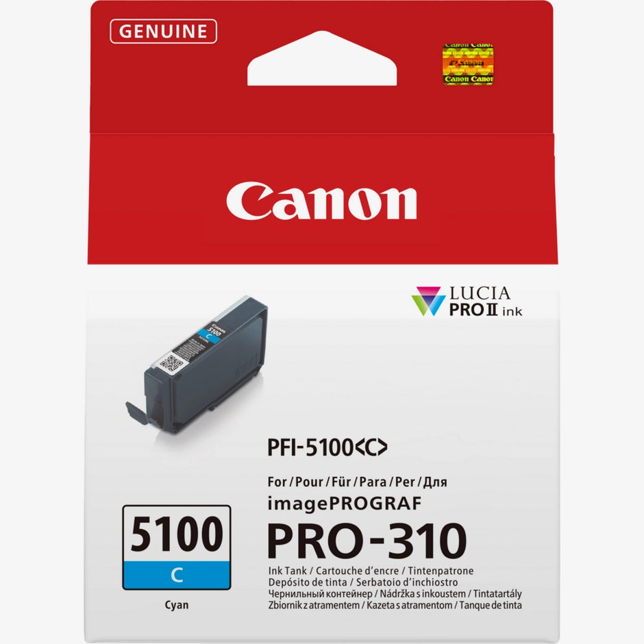 CARTUCHO TINTA PFI-5100 (C)