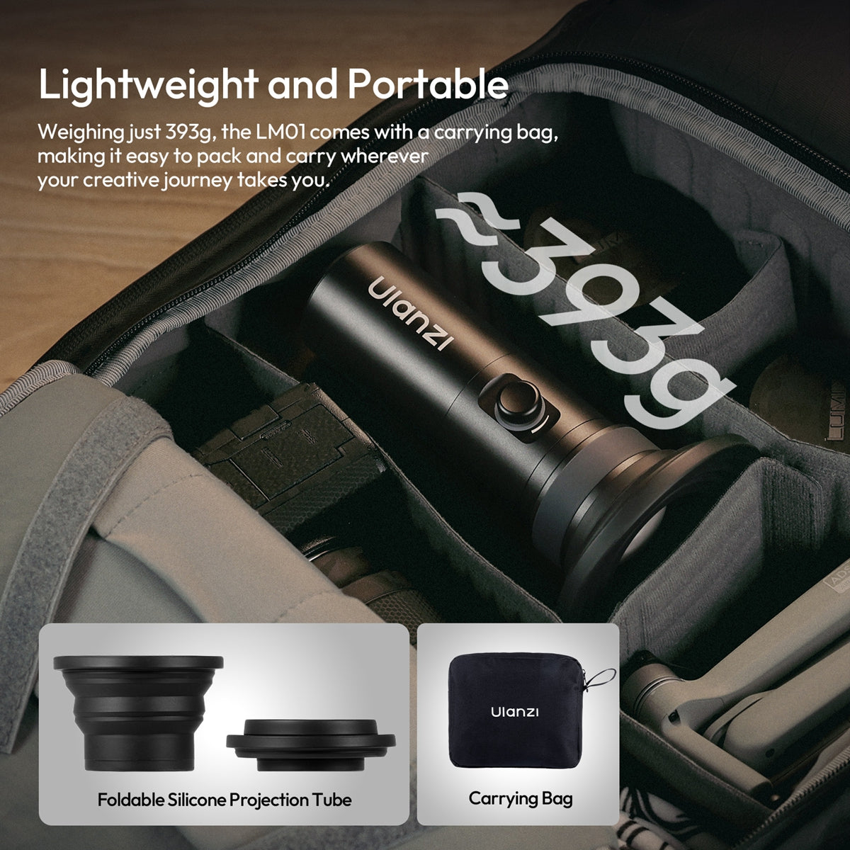 LINTERNA LED ULANZI FOTOGRAFIA L219