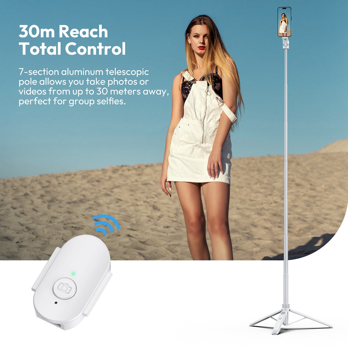 TRIPODE ULANZI MAGNETICO EXTENDIBLE P/ IPHONE T111