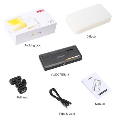 LUZ LED ULANZI MINI BICOLOR 2481