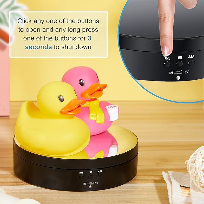 BASE GIRATORIA HICARER USB  PEQUEÑA