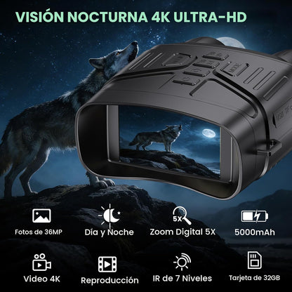 BINOCULAR VISION NOCTURNA 4K HD
