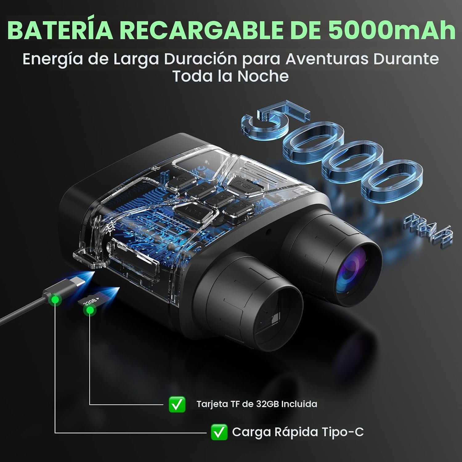 BINOCULAR VISION NOCTURNA 4K HD