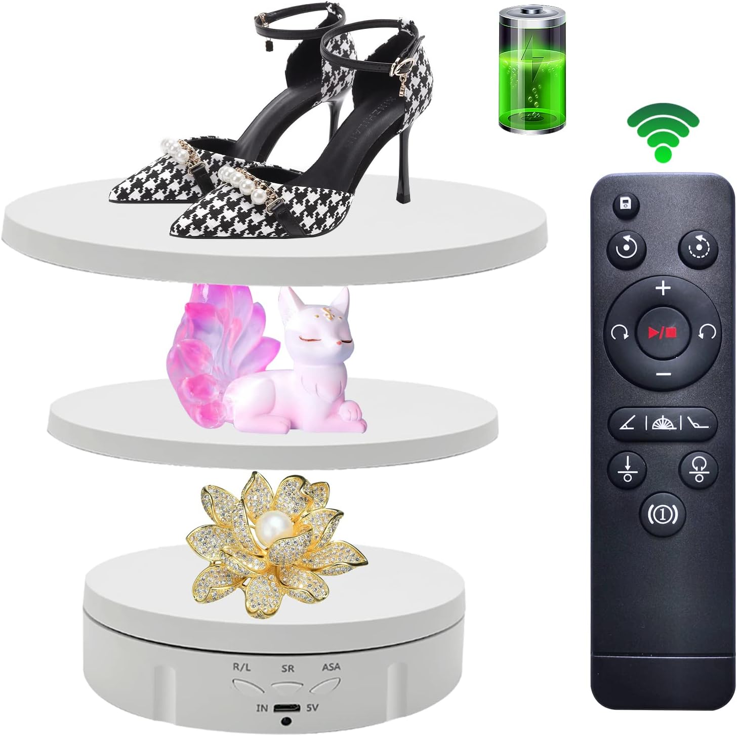 BASE GIRATORIA JAYEGT USB 3 IN 1