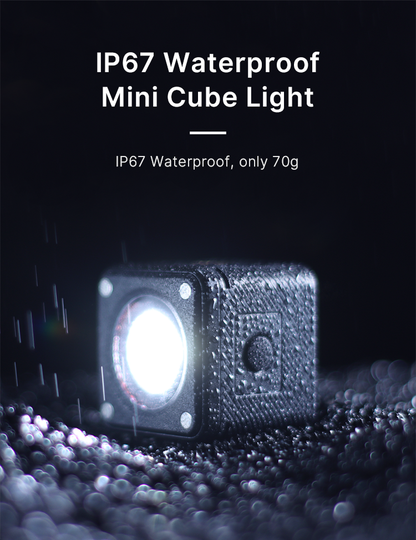 LUZ LED ULANZI MINI CUBO IMPERMEABLE 2172