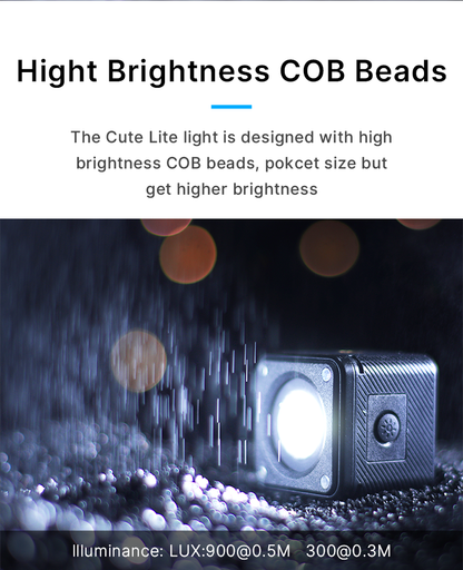 LUZ LED ULANZI MINI CUBO IMPERMEABLE 2172