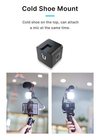 LUZ LED ULANZI MINI CUBO IMPERMEABLE 2172