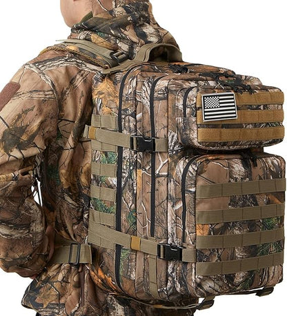 MOCHILA TACTICA MILITAR 45 L SUPERVIVENCIA CAMUFLADA