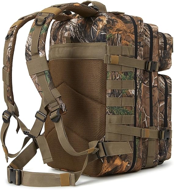 MOCHILA TACTICA MILITAR 45 L SUPERVIVENCIA CAMUFLADA