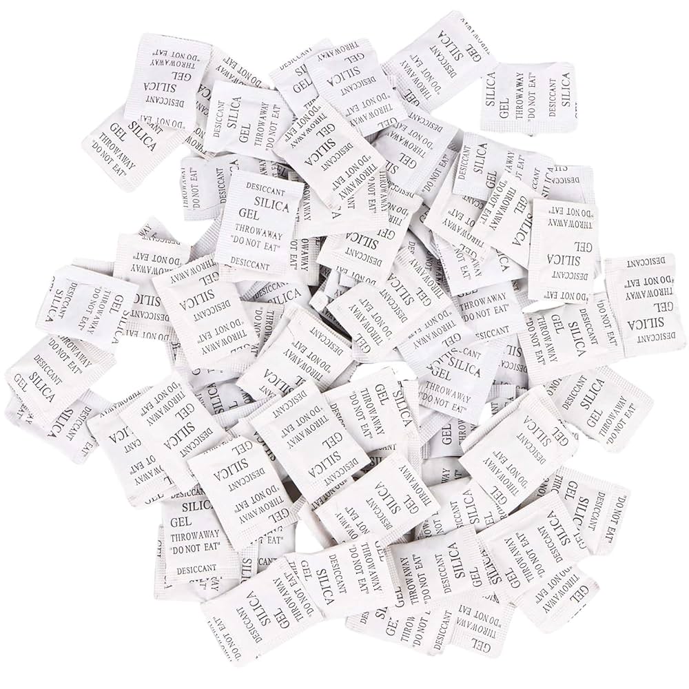 DESHUMEDECEDOR SILICA PAQUETE 100 UNIDS