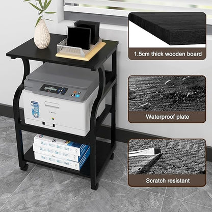 MESA PARA IMPRESORA PUNCIA 3 NIVELES 50 x 40 x 73 cm