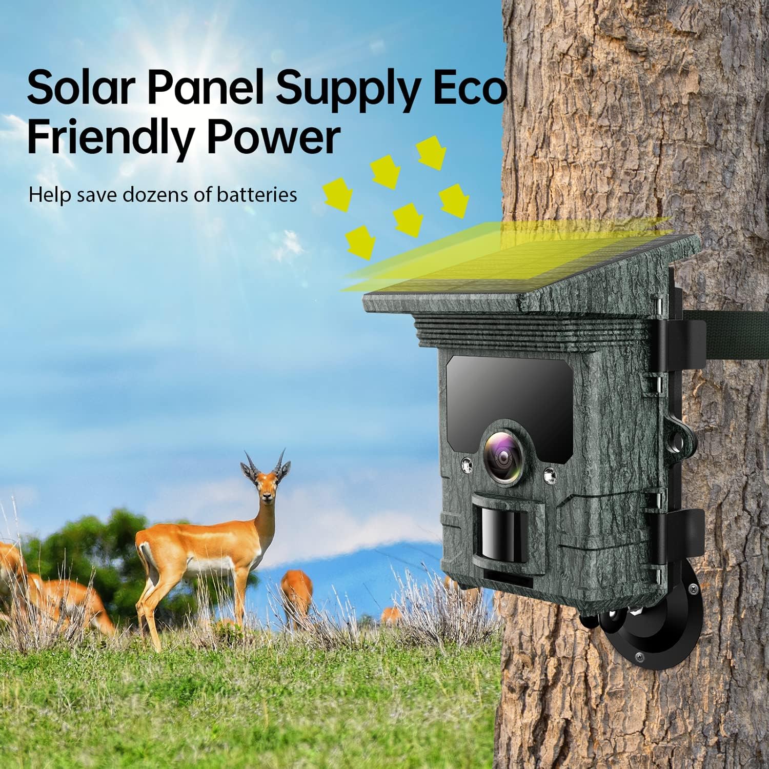 CAMARA TRAMPA SOLAR TC02 VOOPEAK