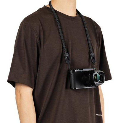 FORM/ROPE CAMERA STRAP/ NECK- BLACK