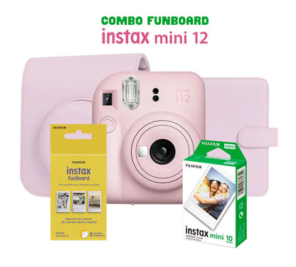 COMBO INSTAX MINI 12 ROSA (09)