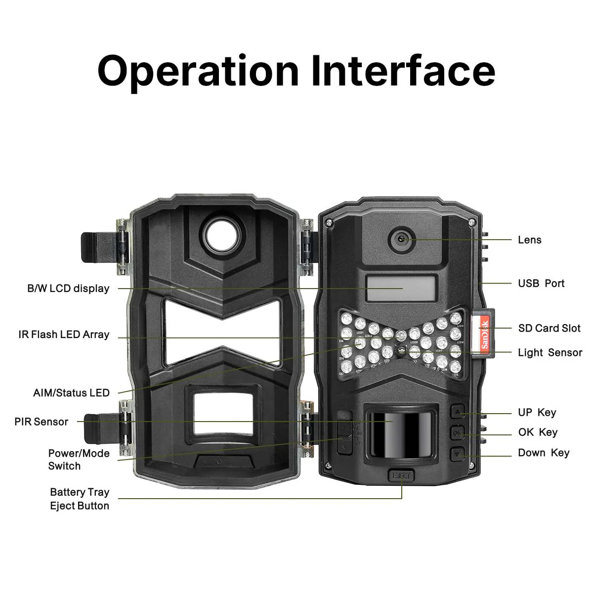 CAMARA TRAMPA 2 PACK NIGHT VISION  WATERPROOF30MP ((14)