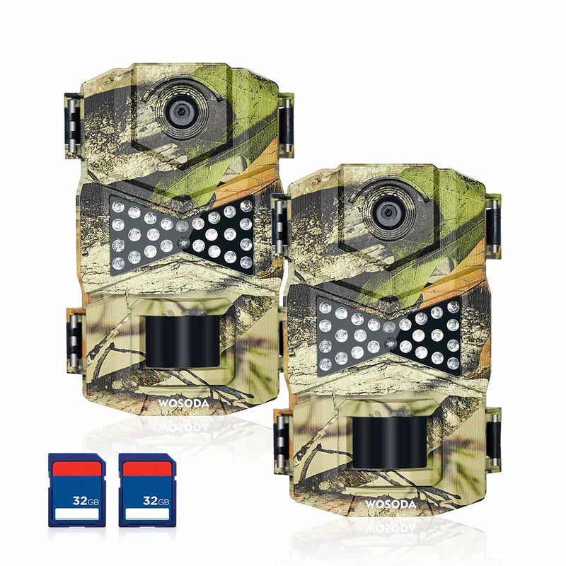 CAMARA TRAMPA 2 PACK NIGHT VISION  WATERPROOF30MP ((14)