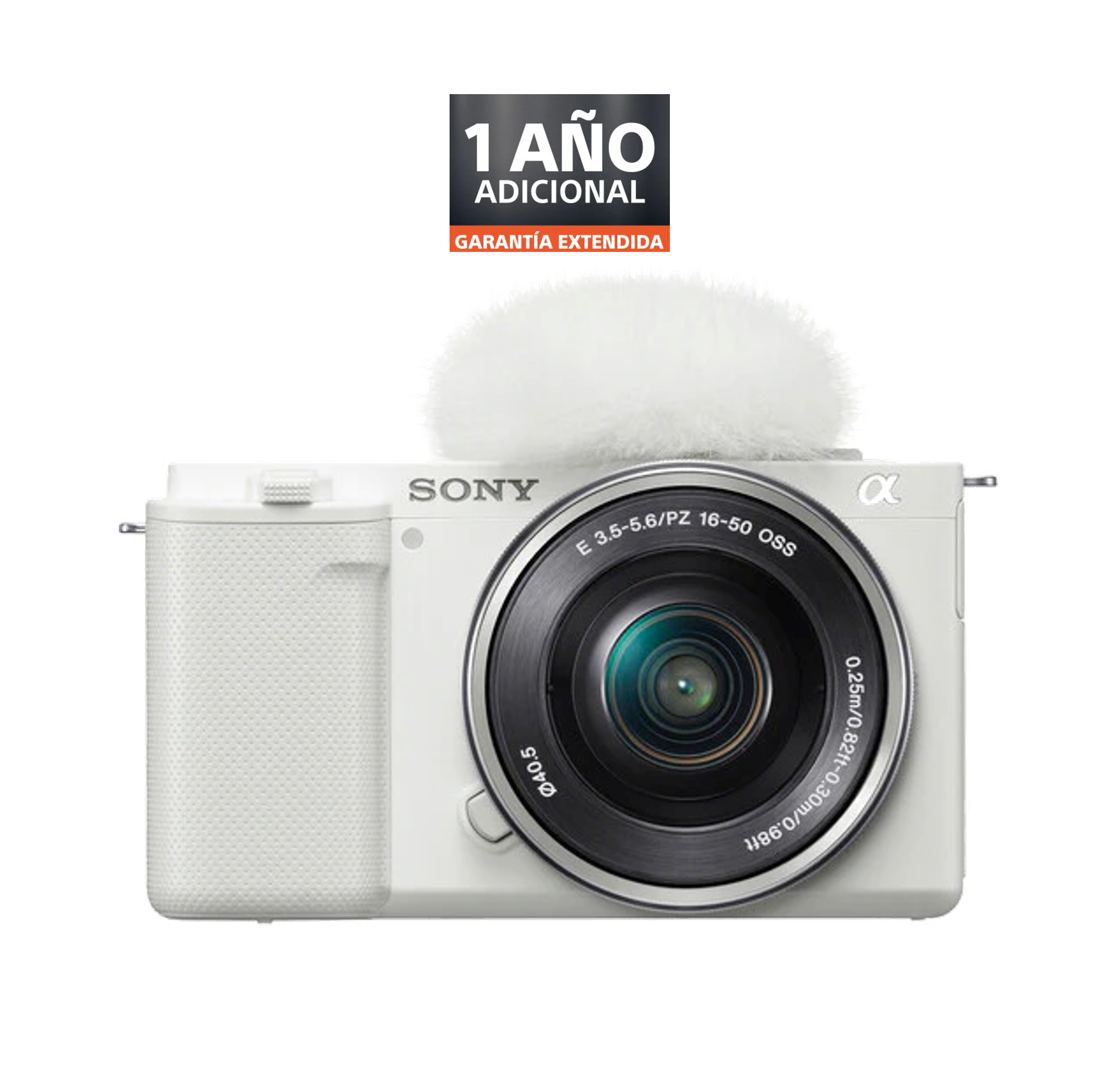 CAMARA SONY ZV-E 10 KIT SEL1650 BLANCA
