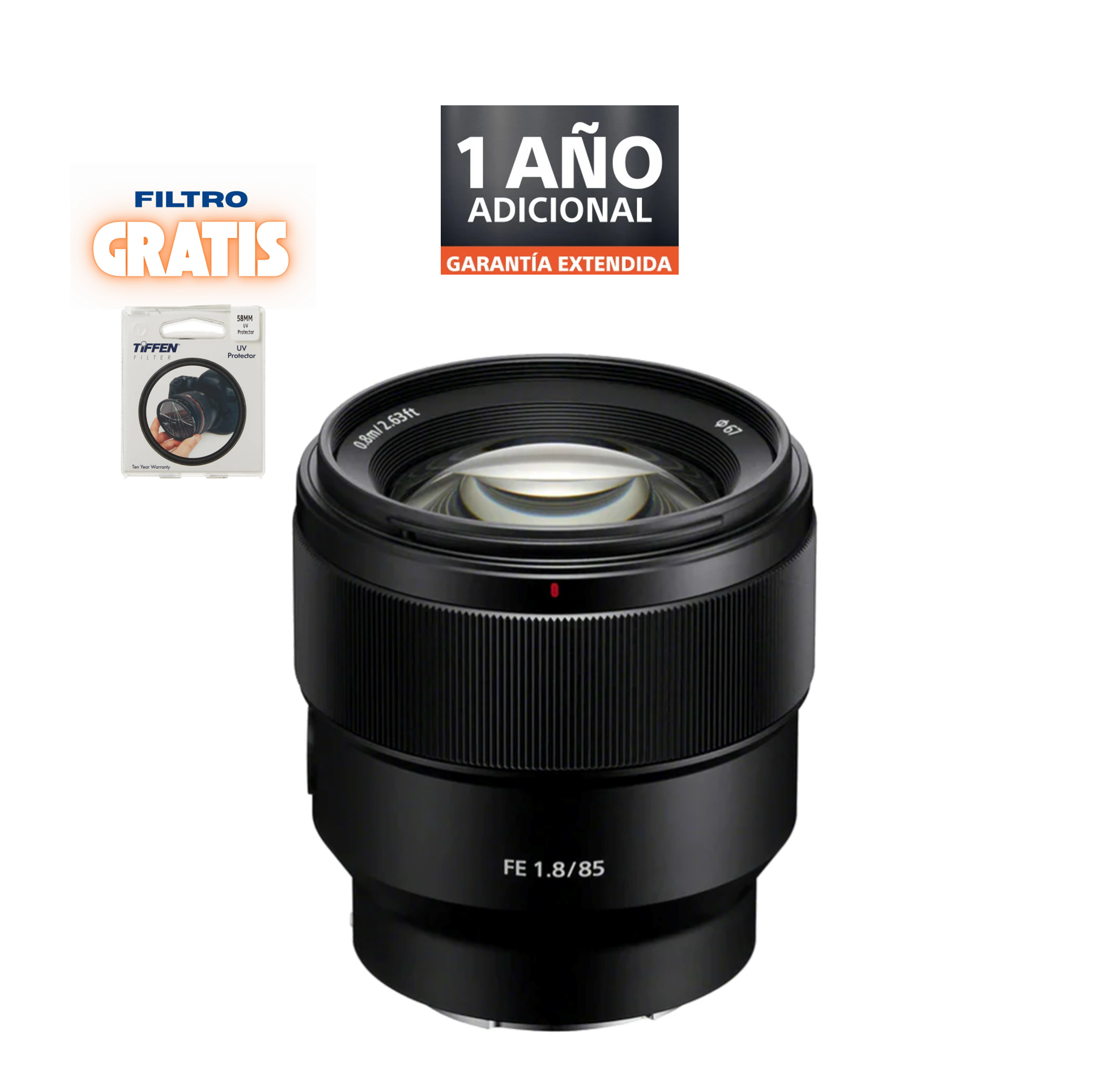 LENTE SONY SEL85F18SYX