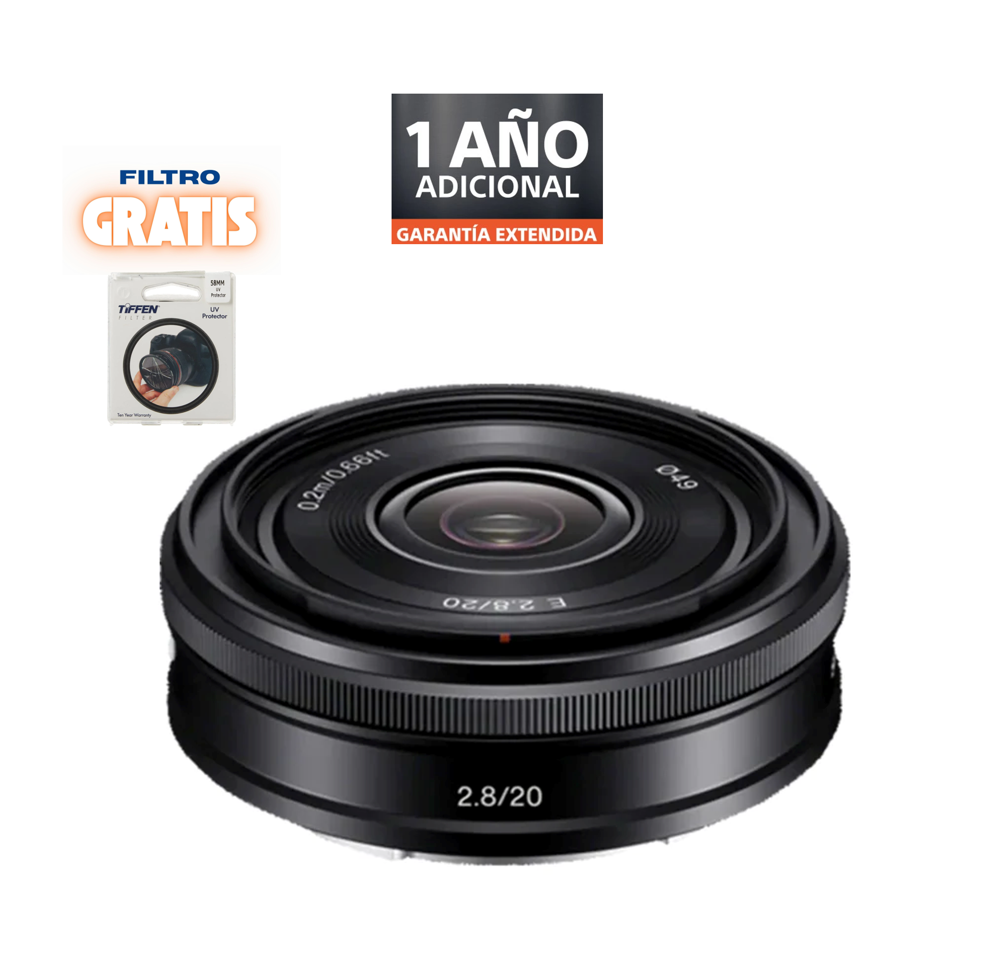 LENTE SONY SEL20F28