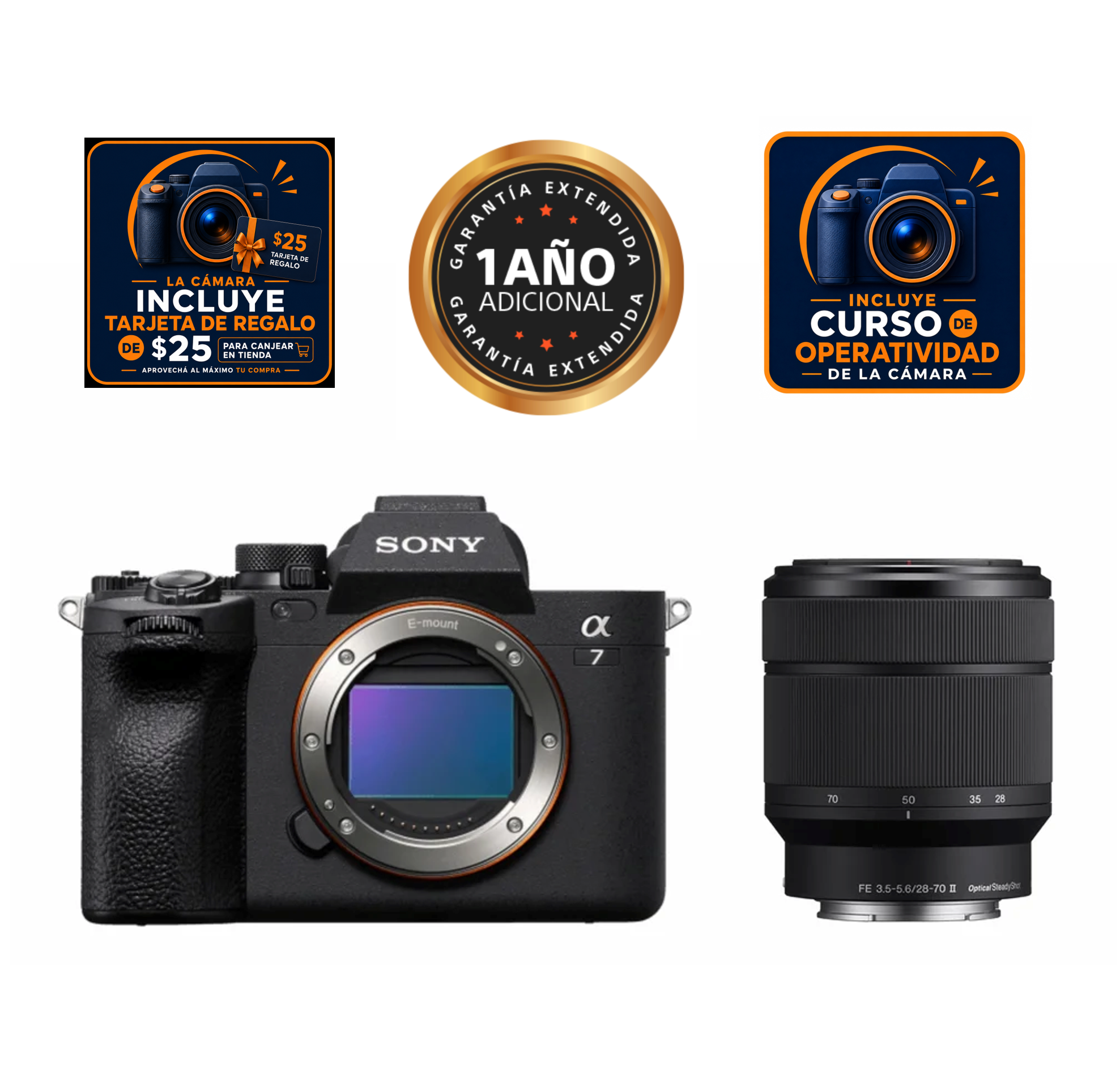 CAMARA ALPHA ILCE-7M4M/BQ E38