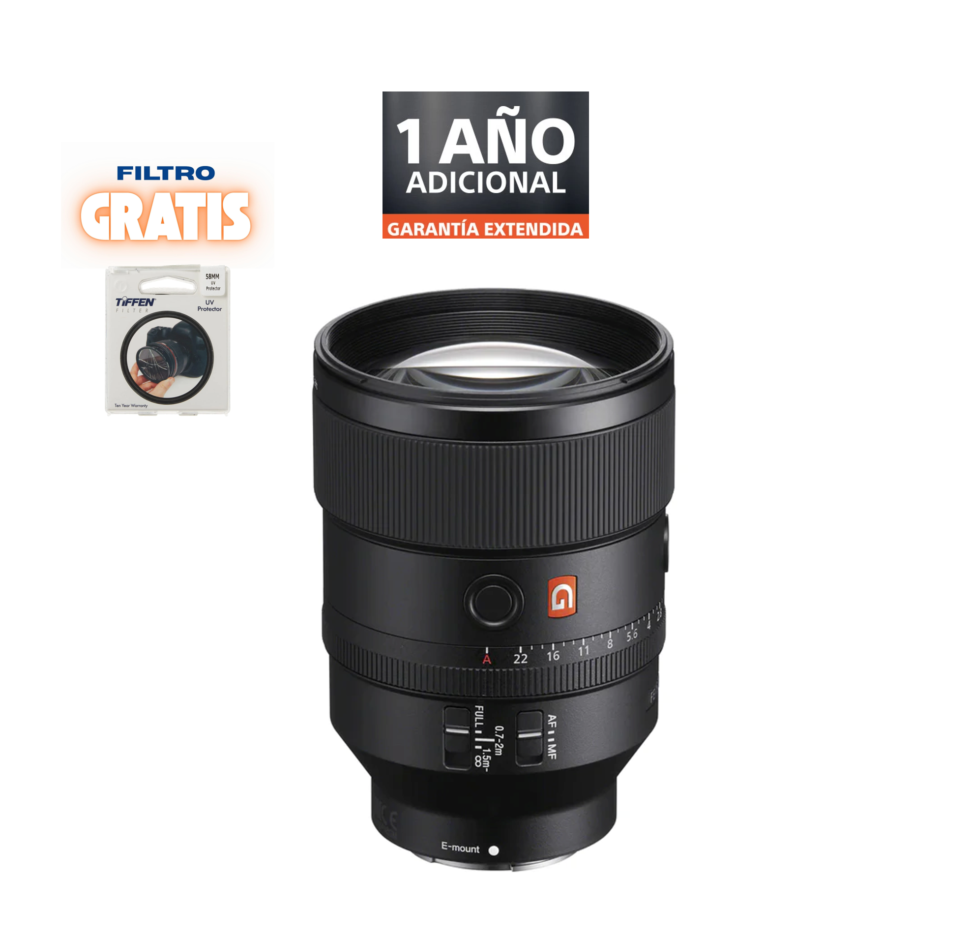 LENTE SONY SEL135F18GM SYX