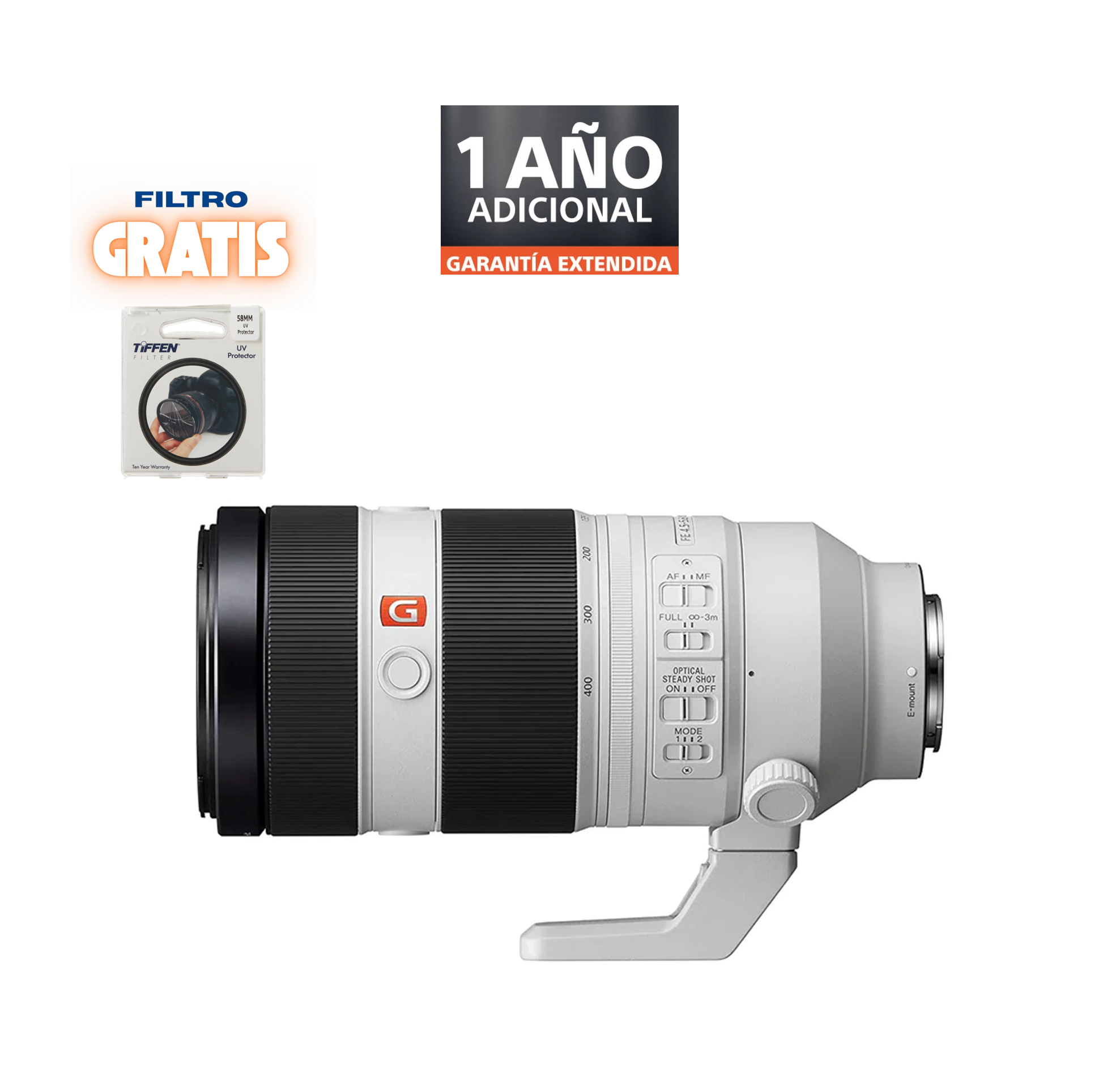 LENTE SONY SEL100400 GM