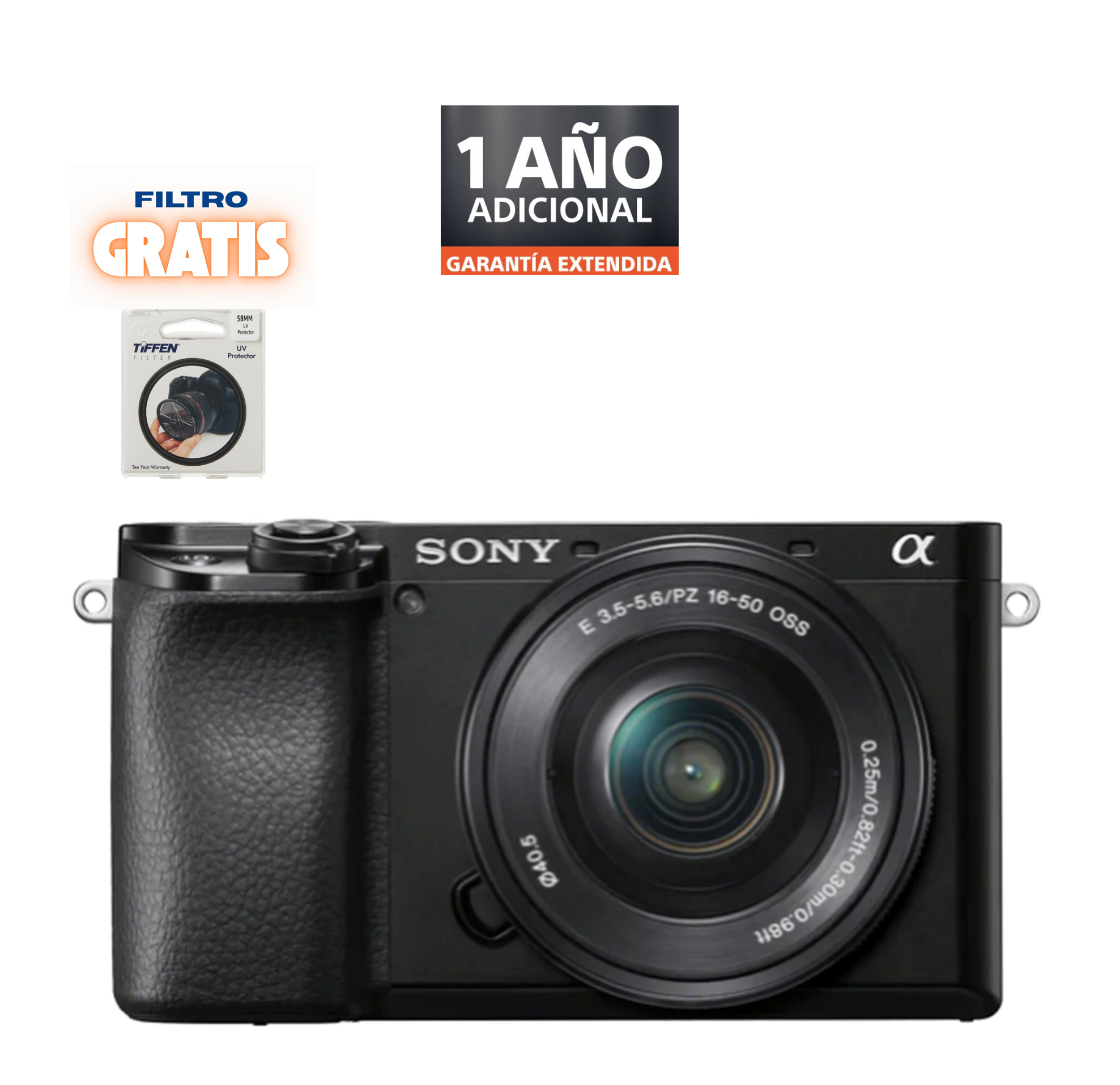 CAMARA SONY ALPHA 6100 KIT 16-50MM