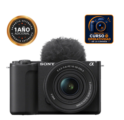 CAMARA SONY ZV-E10 II KIT SEL1650II NEGRA